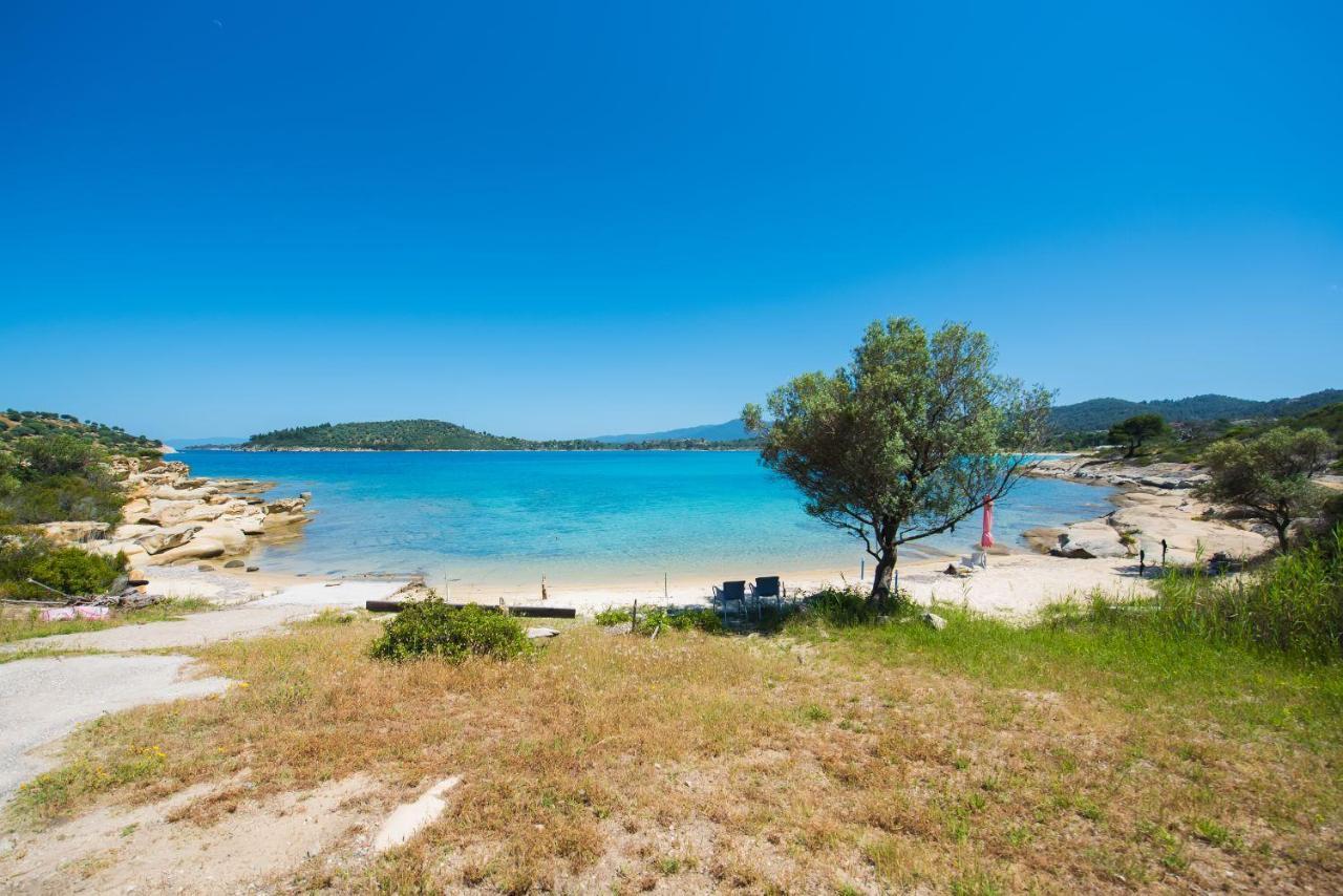Nereus & Oceanus Beachfront Apartments, Lagonisi Beach #Feelslikehome Ормос Пангиас Екстериор снимка
