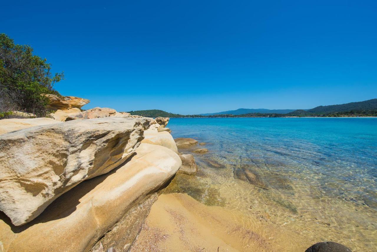 Nereus & Oceanus Beachfront Apartments, Lagonisi Beach #Feelslikehome Ормос Пангиас Екстериор снимка