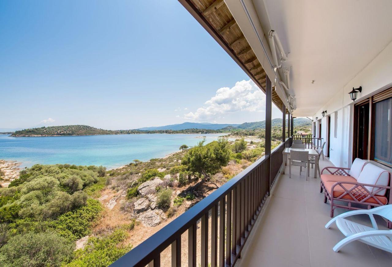 Nereus & Oceanus Beachfront Apartments, Lagonisi Beach #Feelslikehome Ормос Пангиас Екстериор снимка