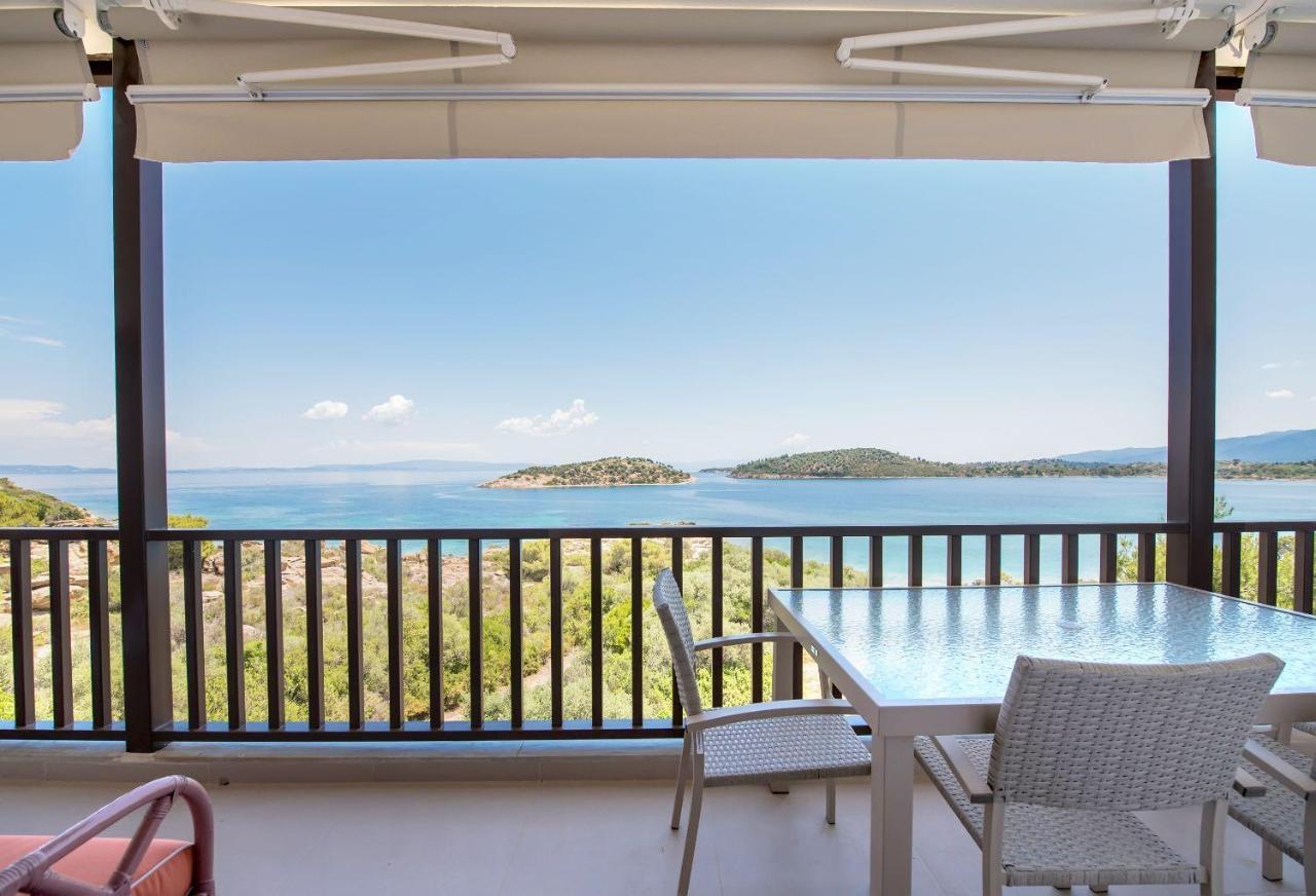 Nereus & Oceanus Beachfront Apartments, Lagonisi Beach #Feelslikehome Ормос Пангиас Екстериор снимка